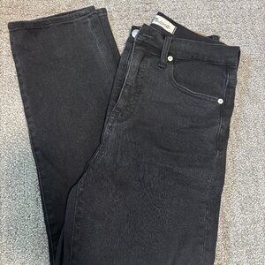 Madewell Black Classic Straight Jean 26